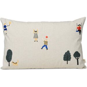 ferm LIVING The Park Coussin 60 x 40 cm naturel