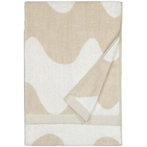 Marimekko - Lokki Drap de bain, 70 x 140 cm, beige / blanc - Publicité