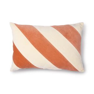 HKliving - Striped Coussin en velours