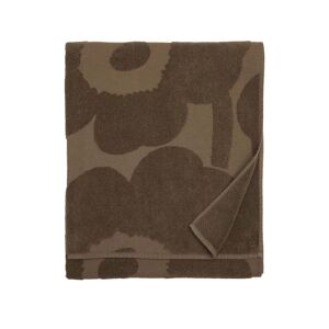 Marimekko - Unikko Drap de bain 70 x 150 cm, dark sand