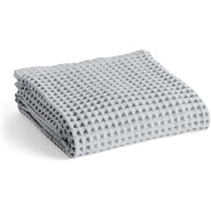 HAY Waffle Serviette de bain 70 x 140 cm gris