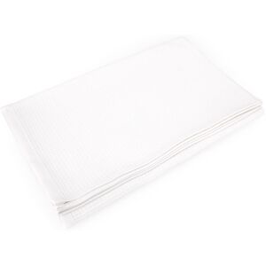 LINNEA Drap de bain 90x160 nid d'abeille pure waffle - Blanc - Publicité