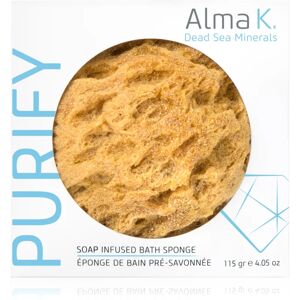 Alma K. Purify éponge de bain imbibée de savon 1 pcs