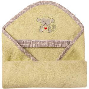 Babymatex Bamboo serviette avec capuche Yellow 100x100 cm