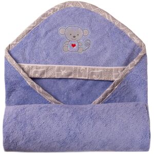 Babymatex Bamboo serviette avec capuche Blue 100x100 cm