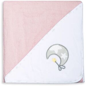 BabyOno Take Care Terry Hooded Towl serviette avec capuche Pink 85x85 cm