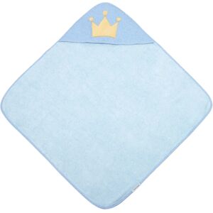 Canpol babies Royal Baby serviette avec capuche Blue 85x85 cm