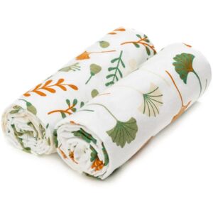 T-TOMI Cloth Towels Ginkgo serviette de bain Ginkgo 80x100 cm 2 pcs