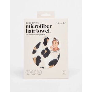 Kitsch Serviette aA  cheveux en microfibre LaA©opard Pas de couleur Pas de couleur No Size female