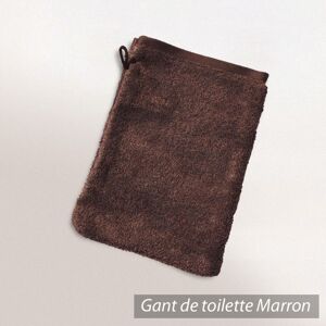 Linnea Gant De Toilette 16x21 Cm Pure Marron 550 G/M2 - Publicité