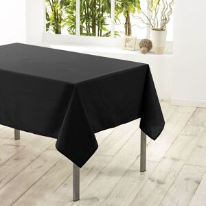 Nappe rectangle polyester Noir 140 x 250 cm - Publicité