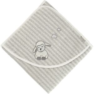 Sterntaler Cape de bain enfant Stanley mouton gris 100x100 cm 100x100 cm