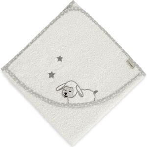 Sterntaler Cape de bain enfant Stanley mouton écru 100x100 cm 100x100 cm