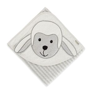 Sterntaler Cape de bain enfant Stanley mouton gris 80x80 cm