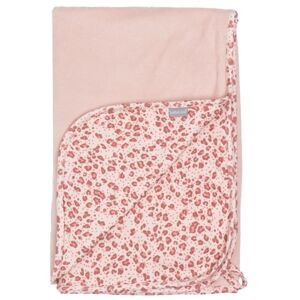 bébé-jou bébé jou® Serviette bébé multi-utilisations léopard rose 100x75 cm 100x75 cm