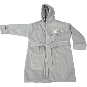 HÜTTE & CO Peignoir de bain enfant gris