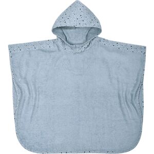 WÖRNER SÜDFROTTIER Poncho de bain enfant baleine bleu acier 60x75 cm