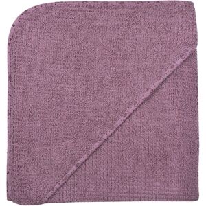 WÖRNER SÜDFROTTIER Cape de bain enfant At home mauve 100x100 cm