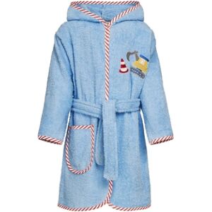 Playshoes Peignoir de bain enfant eponge pelleteuse bleu