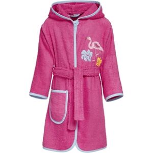 Playshoes Peignoir de bain enfant eponge flamant rose