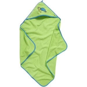 Playshoes Cape de bain enfant eponge tortue vert