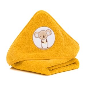 fillikid Cape de bain enfant koala miel 75x75 cm