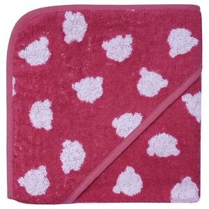 WÖRNER SÜDFROTTIER Cape de bain enfant Teddy rouge