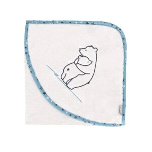 Sterntaler Cape de bain enfant Elia écru 80x80 cm 80x80 cm