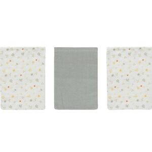 bebe-jou bebe jou® Gant de toilette enfant mousseline Bohemien Garden lot de 3