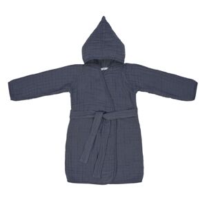 LÄSSIG Peignoir de bain enfant mousseline navy 98 (3 ans)