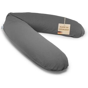 PICBEAR pic Bear Coussin d'allaitement Premium ultra-doux uni anthracite 194 cm