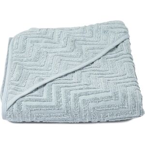 Cape de bain enfant zigzag Dark Mint