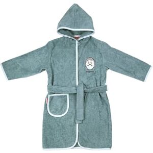 WÖRNER SÜDFROTTIER Peignoir de bain enfant hérisson bleu 98/104