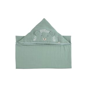 Sterntaler Cape de bain enfant herisson vert