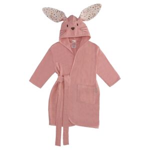 Sterntaler Peignoir de bain enfant lapin rose