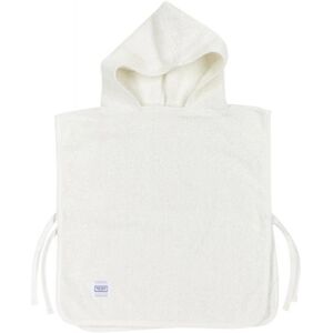 MEYCO Poncho de bain enfant eponge uni Offwhite