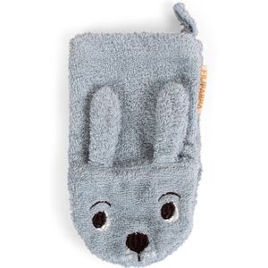 FILIBABBA Gant de toilette enfant bebe lapin