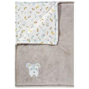 JACKY Plaid bebe BEST BUDDIES motifs gris pierre