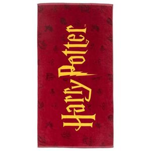 Cerda Serviette de plage Harry Potter Rouge et Or