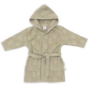 Jollein Peignoir éponge 3-4 ans Miffy Jacquard Vert Olive - Peignoir