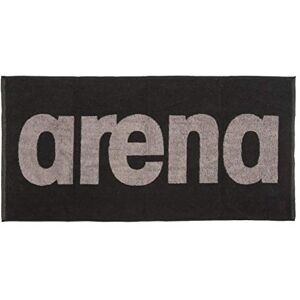 arena Gym Soft Towel Serviette Mixte, Black-Grey, Taille Unique - Publicité