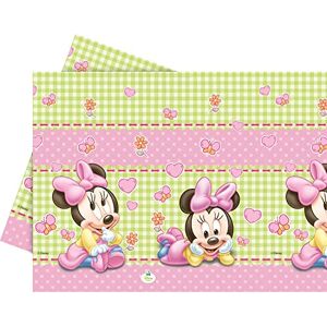 Procos Disney Nappe en Plastique Motif bébé Minnie Mouse 1,8 x 1,2 m - Publicité