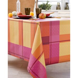 Nydel Nappe en coton enduit PVC framboise 160x300 cm Jaune 300x0x160cm