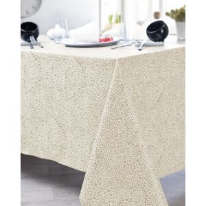 Nydel Nappe en coton enduit PVC creme 160x350 cm