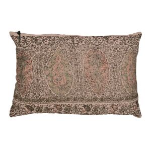 Lo de Manuela DESPERTARES - Coussin en lin pur lavé Zagora 40x60 Multicolore 60x40cm