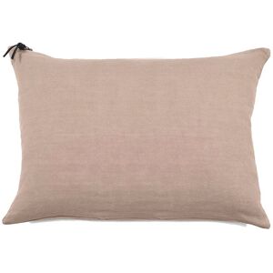 Lo de Manuela L'ESSENTIEL - Coussin Lin pur lave Chameau 40x60