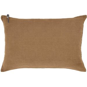 Lo de Manuela L'ESSENTIEL - Coussin Lin pur lave Bronze 40x60