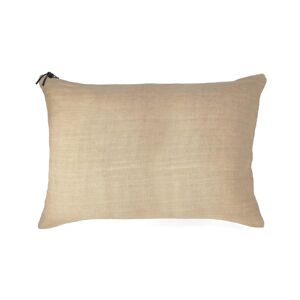 Lo de Manuela L'ESSENTIEL - Coussin Lin pur lave Sable 40x60