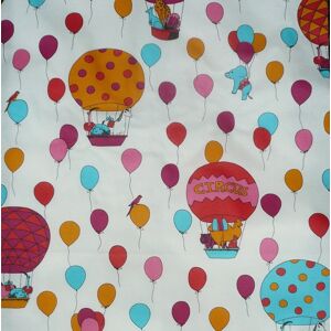 Fleur de Soleil Nappe en coton enduit multicolore rectangle 160 x 240 cm