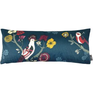 ART Coussin imprimé les oiseaux made in france foncé 22x58 - Publicité